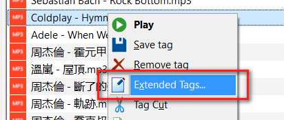Extended Tags...