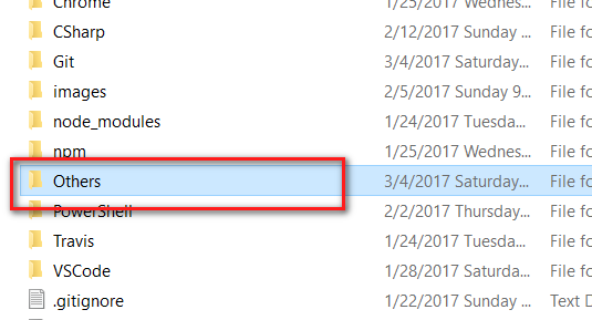 Shows as one folder only on Windows